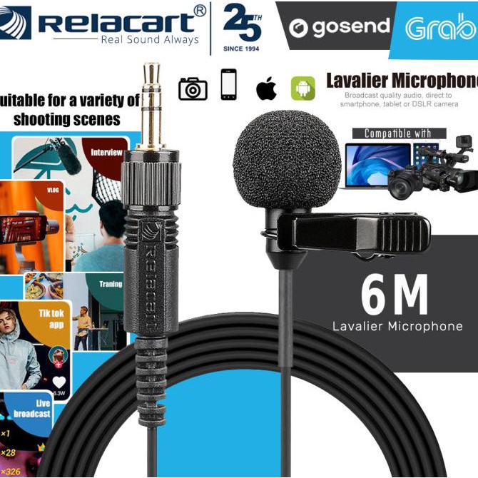 Mic CAMERA LM-P01 HP PC - 600cm - BOYA M1 | BigBuy360 - bigbuy360.vn