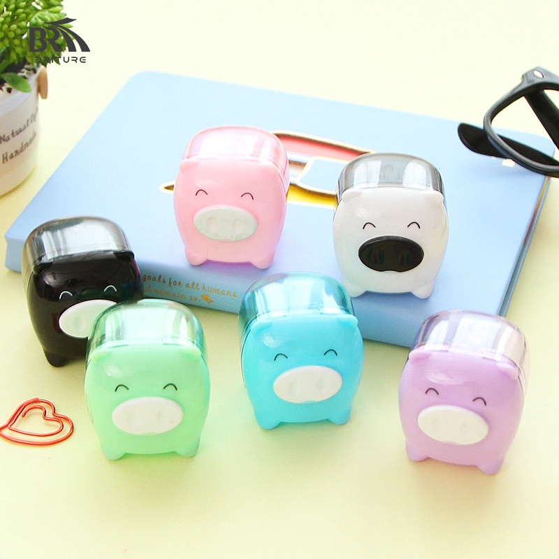 Đồ chuốt bút chì hình chú heo phong cách dễ thương
