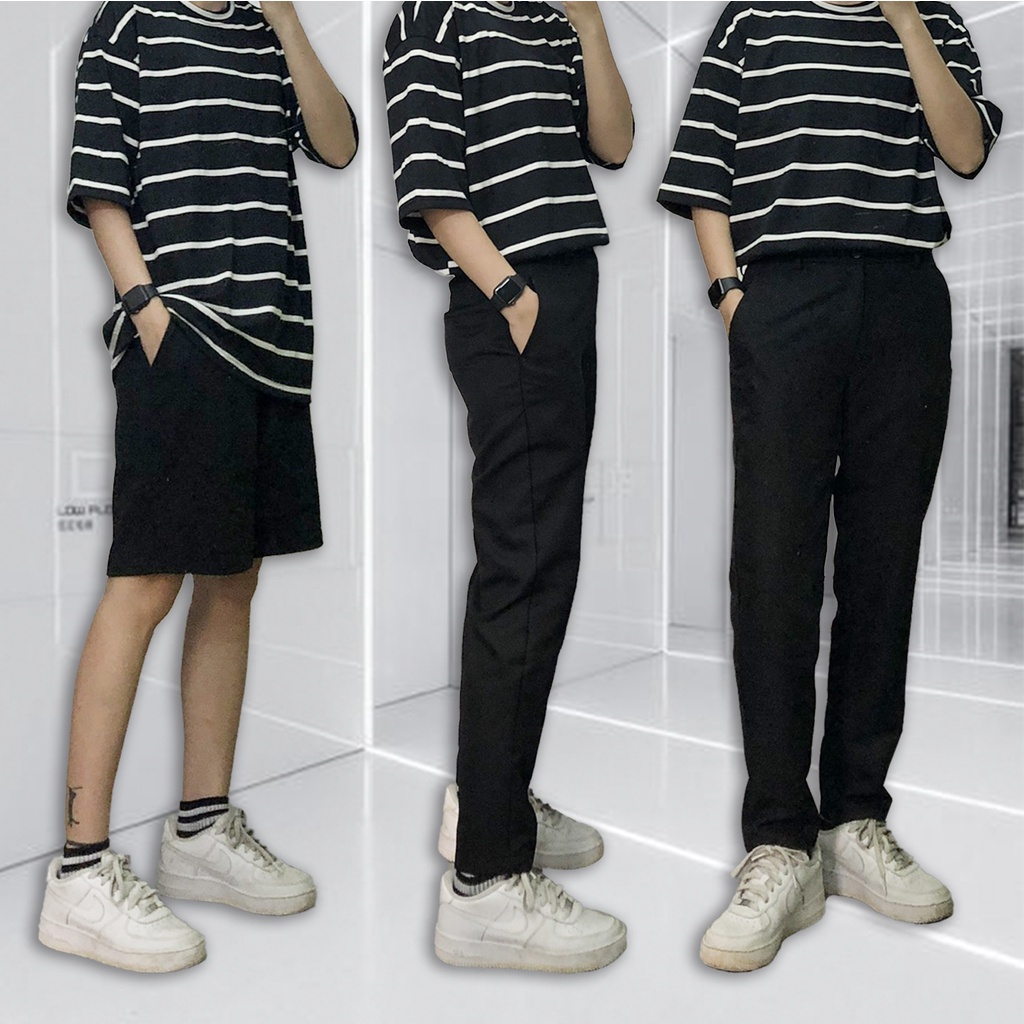 ÁO STRIPED TEE SỌC ĐEN TRẮNG UNISEX