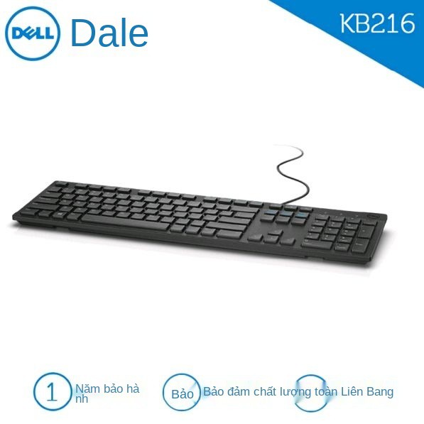 Bàn phím chính hãng Dell SK8115 phiên bản nâng cấp KB216 Bộ và chuột Chocolate Bảo hành MS116