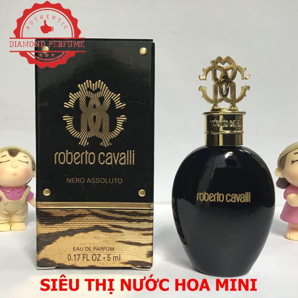 [ AUTH ] Nước hoa nữ Roberto Cavalli Nero Assoluto EDP 5ml