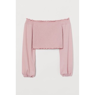 Áo trễ vai H&M auth vợt sale size S