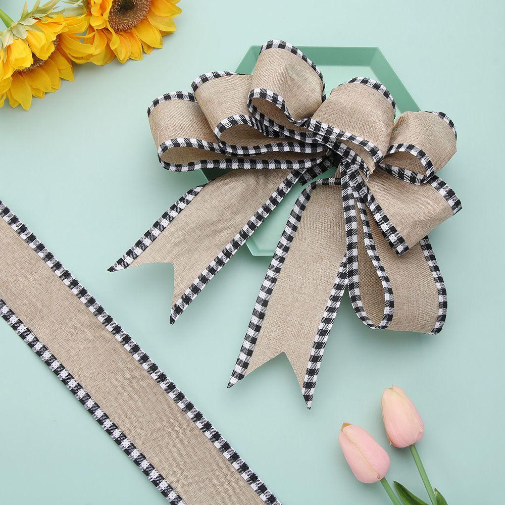 KUNHEV Bộ 4 Nơ Ruy Băng Tự Trang Trí Tiệc Tùng