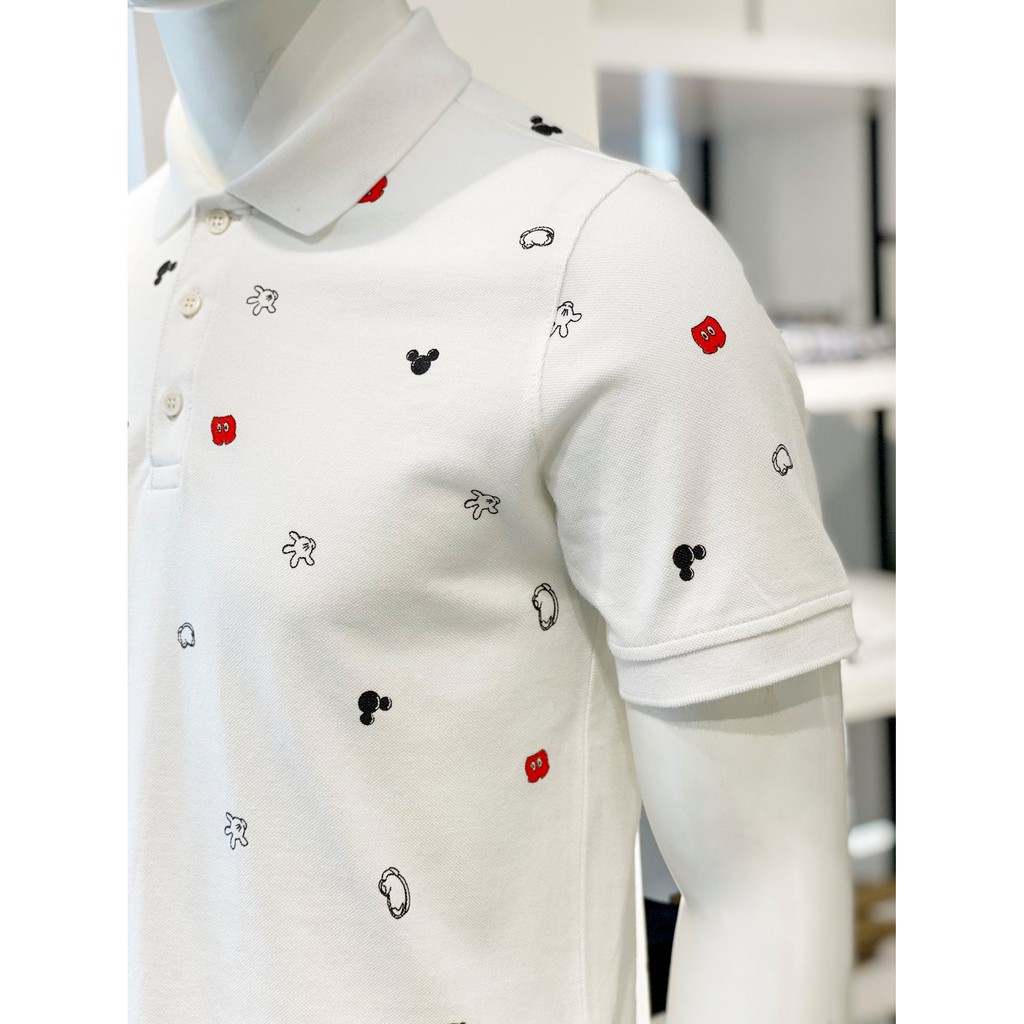 Áo Thun Polo Nam Cổ Bẻ Họa Tiết Mickey BY COTTON Mickey Polo | BigBuy360 - bigbuy360.vn