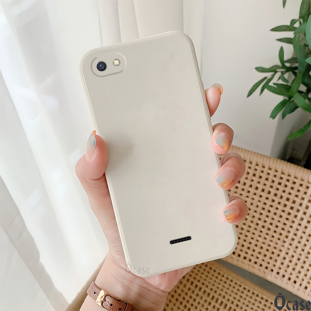 Ốp lưng Xiaomi Redmi 6A cạnh vuông và có bảo vệ camera