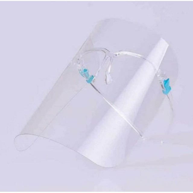 Kính bảo hộ face shield phòng chống dịch, Kính chống giọt bắn