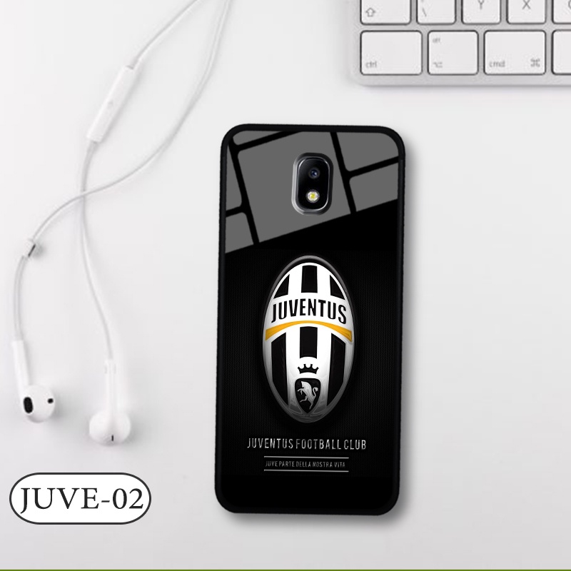 Ốp đội bóng Samsung Galaxy J3 Pro 2018  - Lưng kính cường lực