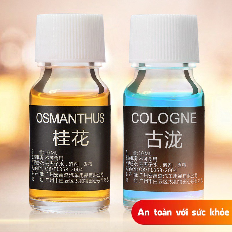 Tinh dầu nước hoa xe hơi lọ 10ml