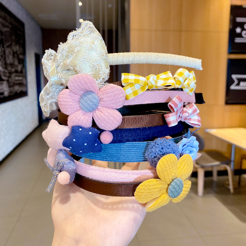 Băng Đô Cài Tóc Phong Cách Hàn Quốc Xinh Xắn Cho Nữ