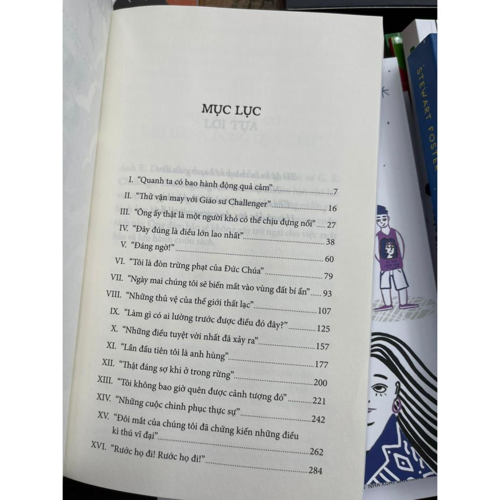 Sách - (Arthur Conan Doyle) Boxset Những cuộc phiêu lưu của giáo sư challenger – Wingbooks - NXB Kim Đồng – bìa mềm