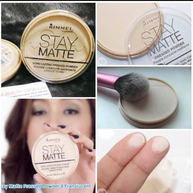 Phấn phủ Rimmel Stay Matte Pressed Powder