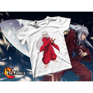 Áo thun Cotton Unisex - Anime - InuYasha - Khuyển dạ xoa