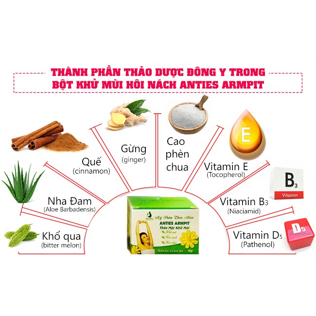 [Chính Hãng] KHỬ MÙI ANTIES ARMPIT - HIỆU QUẢ NHANH CHÓNG | BigBuy360 - bigbuy360.vn