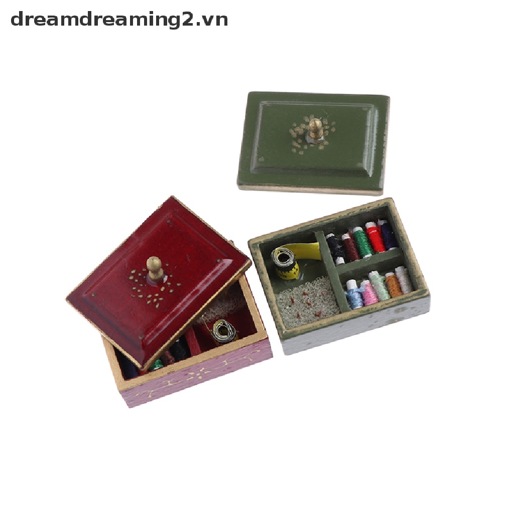 Bộ Dụng Cụ May Vá Mini Cho Búp Bê
