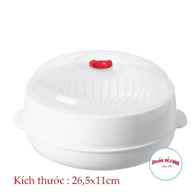 Bộ khay hấp thức ăn lò vi sóng chịu nhiệt Việt Nhật