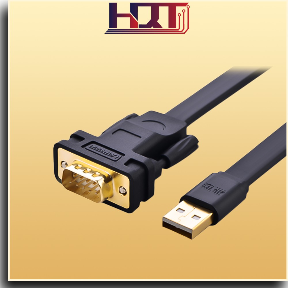 Cáp USB 2.0 sang cáp COM RS232 UGREEN CR107 20218