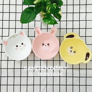 ( SALE ĐẶC BIỆT) Bát Ăn Dặm Bát Gốm Sứ Cao Cấp Hình Thú,Hoa Quả Cho Bé 250ml-260ml