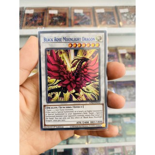 Thẻ Bài YugiOh! Mã LDS2-EN112 - Black Rose Moonlight Dragon - Ultra Rare (Blue) - 1st Edition