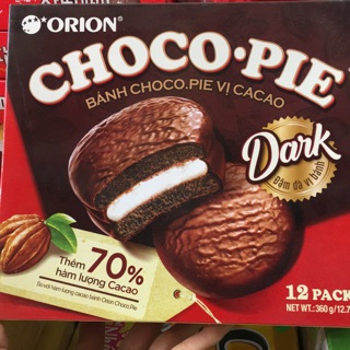 Chocopie mới - thêm 70% cacao