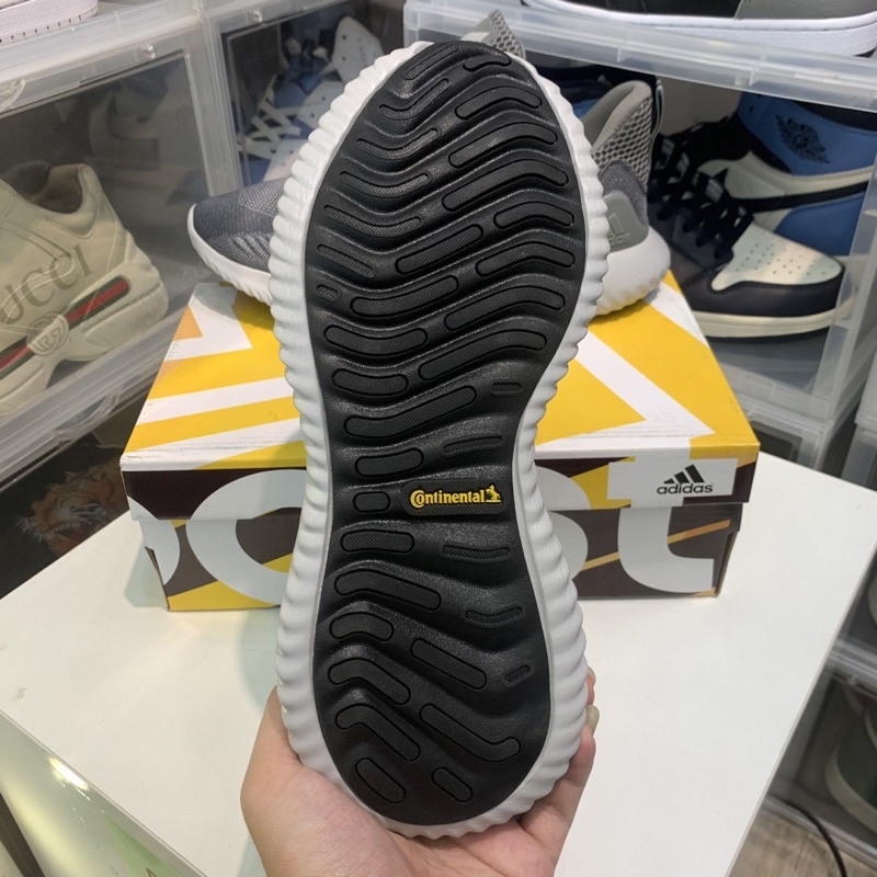 Giày thể thao sneaker nam nữ ALPHABOUNCE Beyond 2018 Grey white Xám đế trắng