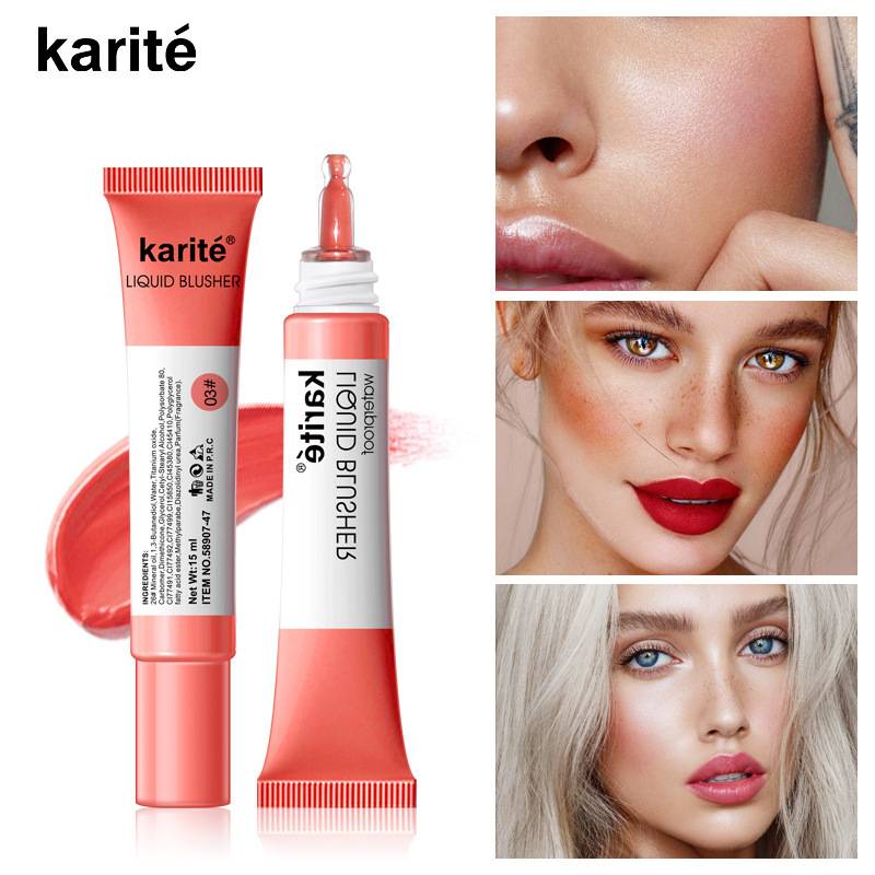 (Hàng Mới Về) Má Hồng Dạng Lỏng 4 Màu Tự Nhiên Lâu Trôi Làm Sáng Da 15ml Kissbeauty | BigBuy360 - bigbuy360.vn