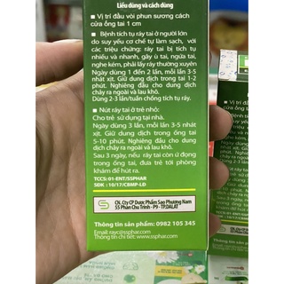 ✅✅ Vệ sinh tai Ray C  10ml