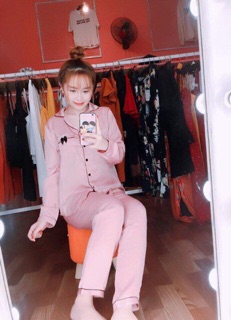🌺🌸🌼Bộ lụa dài tay cao cấp 🌺🌸🌼