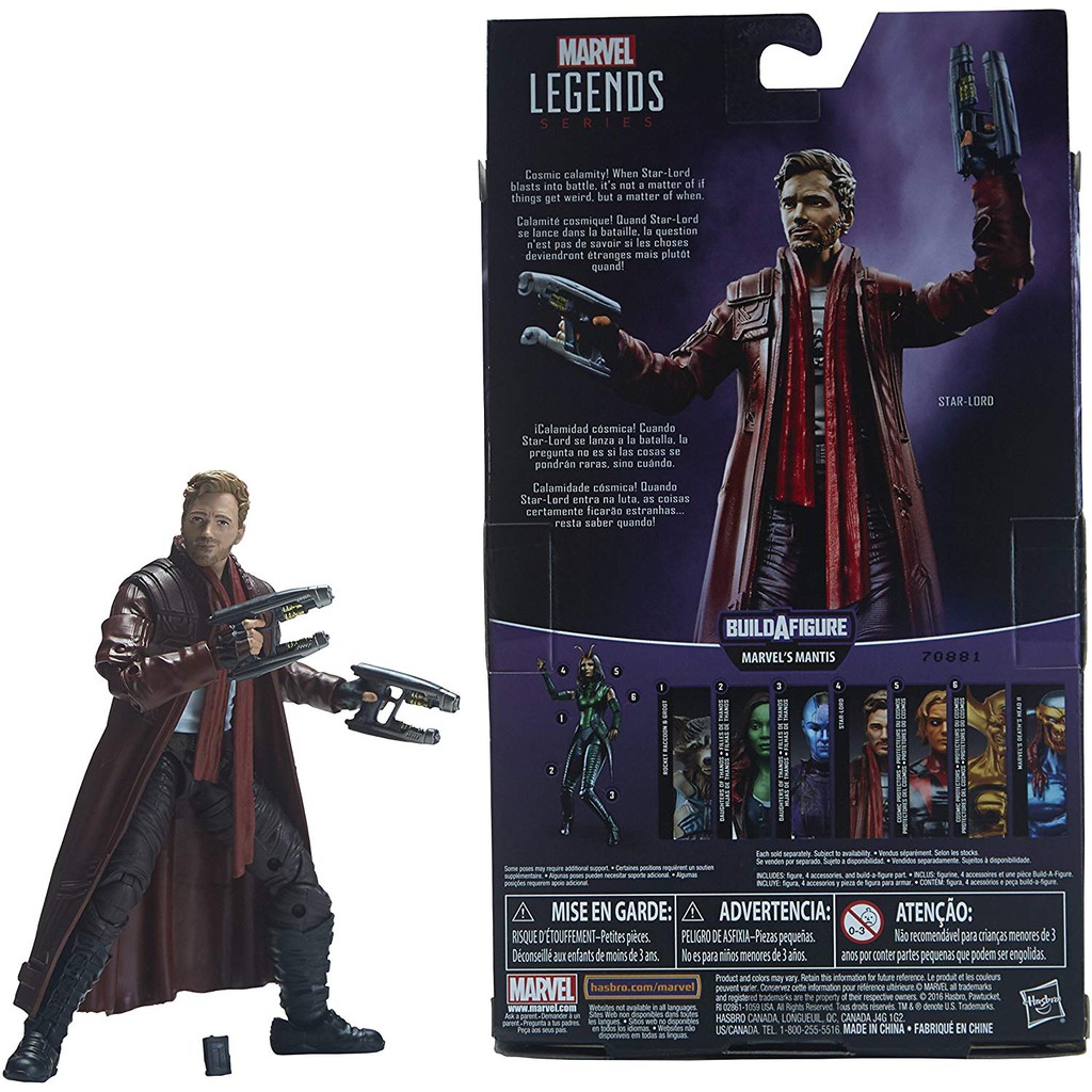 Mô hình Star-Lord - Marvel Guardians of the Galaxy Legends Series Star-Lord.