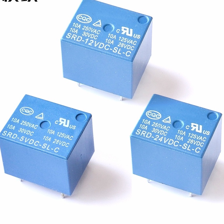 Relay 5 chân 5V/12V/24V Loại Tốt