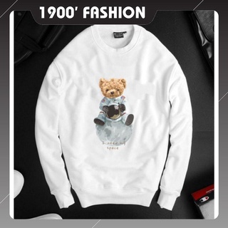 Áo Nỉ Sweater gấu sao hỏa cực đáng yêu [FREESHIP] Áo sweater dày dặn, áo sweater nam nữ đẹp,áo đôi đẹp