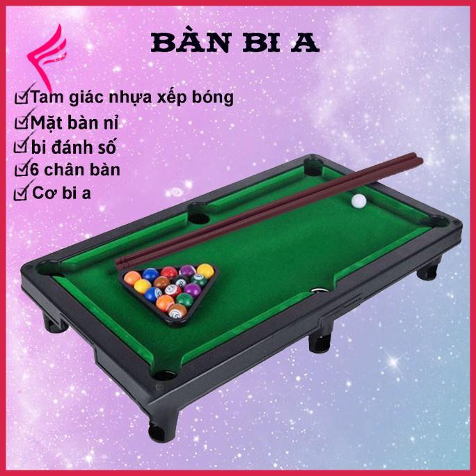 [Giảm giá thần tốc] Bàn Bida Mini,Bi-a Mini [ 𝐒𝐀𝐋𝐄 𝐒𝐀̣̂𝐏 𝐒𝐀̀𝐍] cho mọi lứa tuổi,10 bi Đánh Số - Mặt bàn Nỉ khô