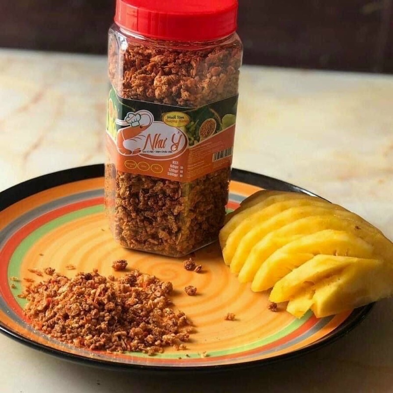 Muối Như Ý nguyên con tôm đặc sản Tây Ninh hũ 400g