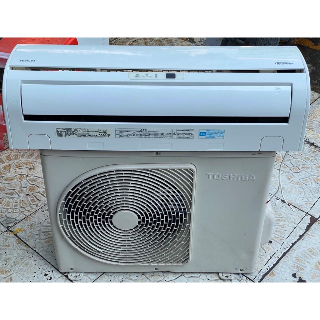 ( DÒNG AUTO CLEAR ) Máy Lạnh Cũ Nội Địa TOSHIBA 1.5 HP Inverter Siêu Tiết Kiệm Điện Cam Kết Zin 100%