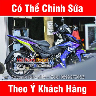 Tem Trùm Winner Xanh Tím Cá mập