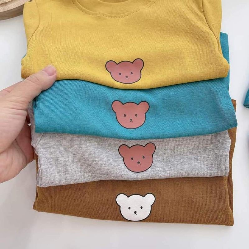 ❌XẢ KHO❌SET 4 BỘ GẤU SIÊU XINH CHO BÉ