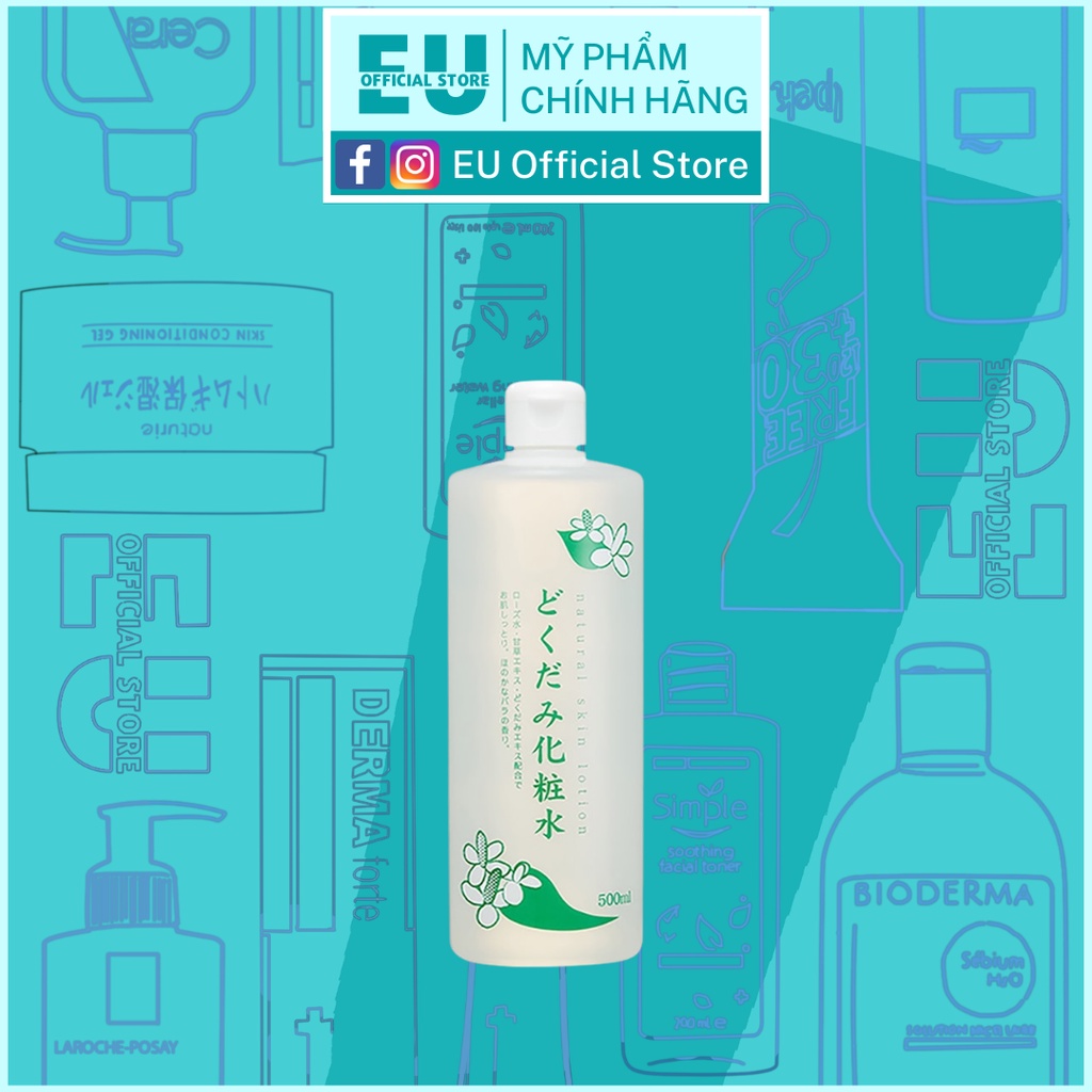 Nước Hoa Hồng Lotion Toner Diếp Cá Dokudami Ngăn Ngừa Mụn 500ml | BigBuy360 - bigbuy360.vn