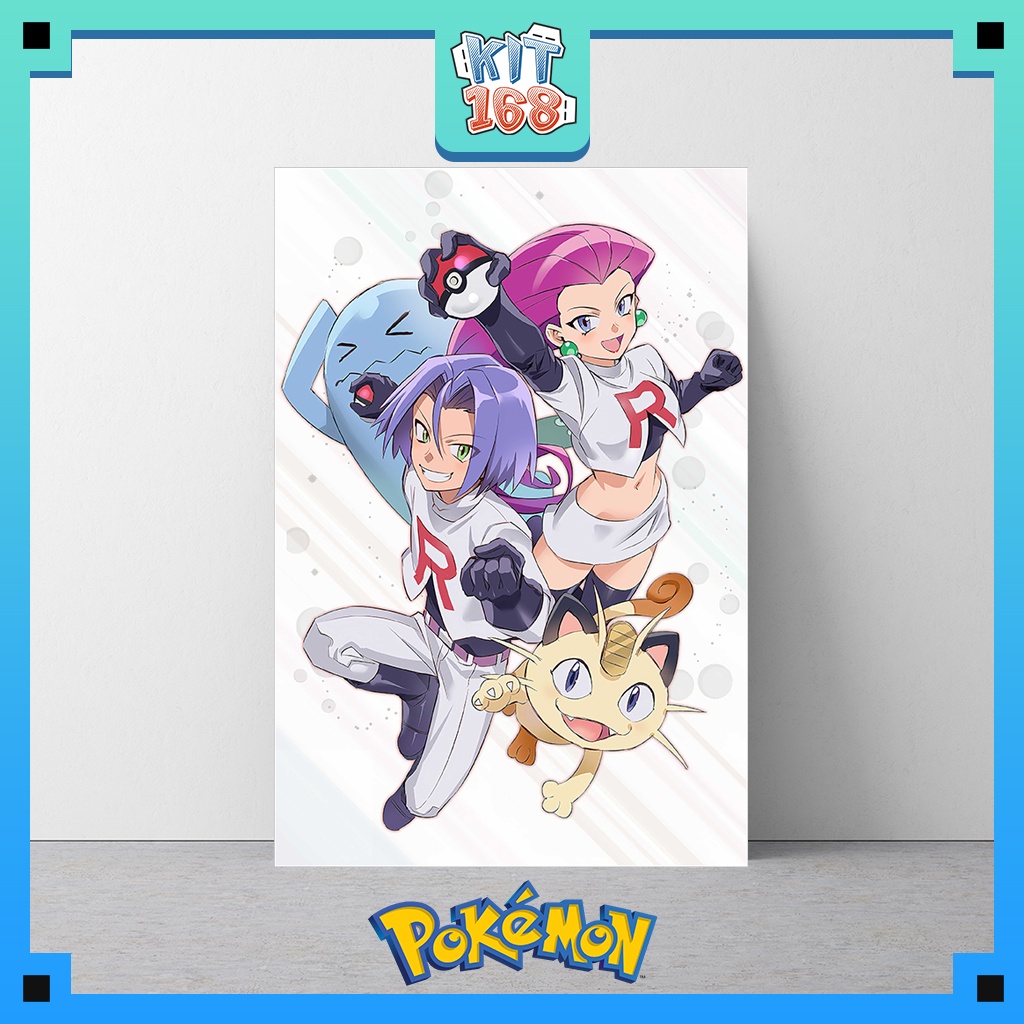 Poster Hình Pokemon Team Rocket (POSPIC-0087)