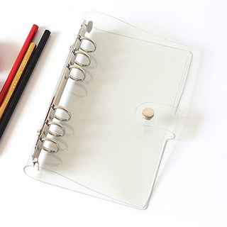 Binder bìa sổ còng dẻo trong suốt a4 b5 a5 a6 bullet journal