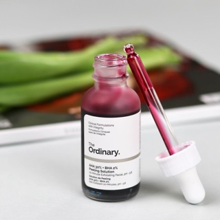 Serum peel da hoá học The Ordinary AHA 30% BHA 2% Peeling Solution (peel da the ordinary)