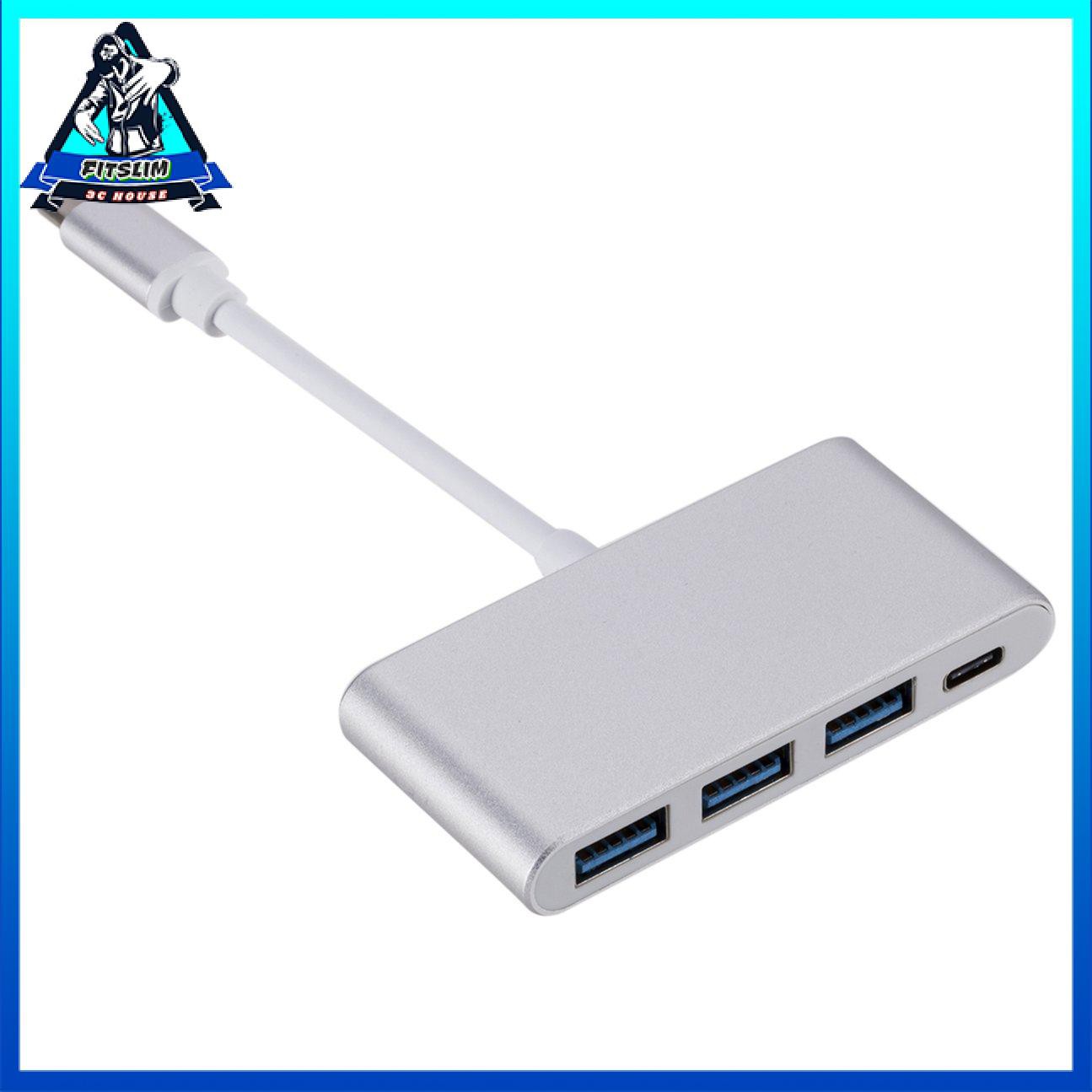 Bộ chuyển đổi USB-C Hub Thunderbolt 3 Loại-C sang Usb 3.0 Usb C sang Usb A Multiport