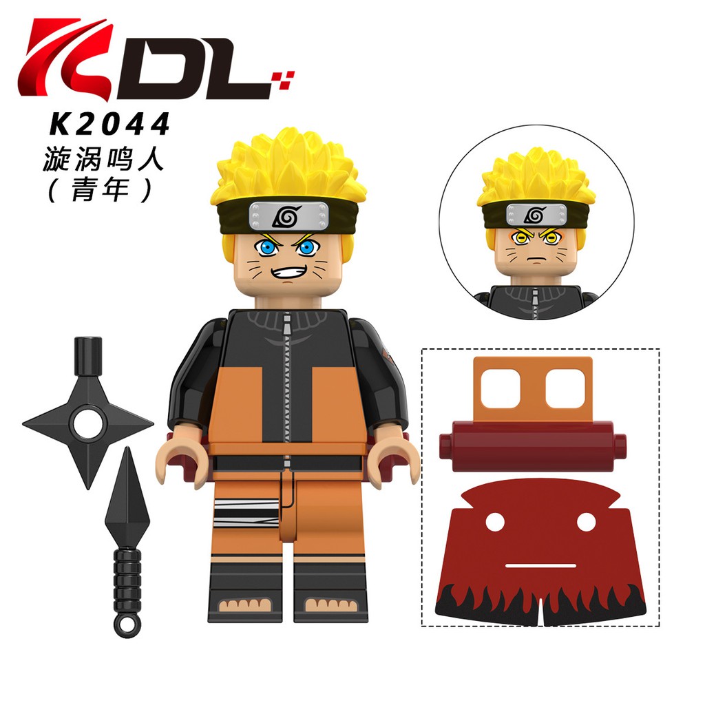 Minifigures Các Mẫu Nhân Vật Hoạt Hình Naruto Kèm Linh Thú Triệu Hồi Anime Uzumaki Hoshigaki KDL806 - Đồ Chơi Lắp Ráp