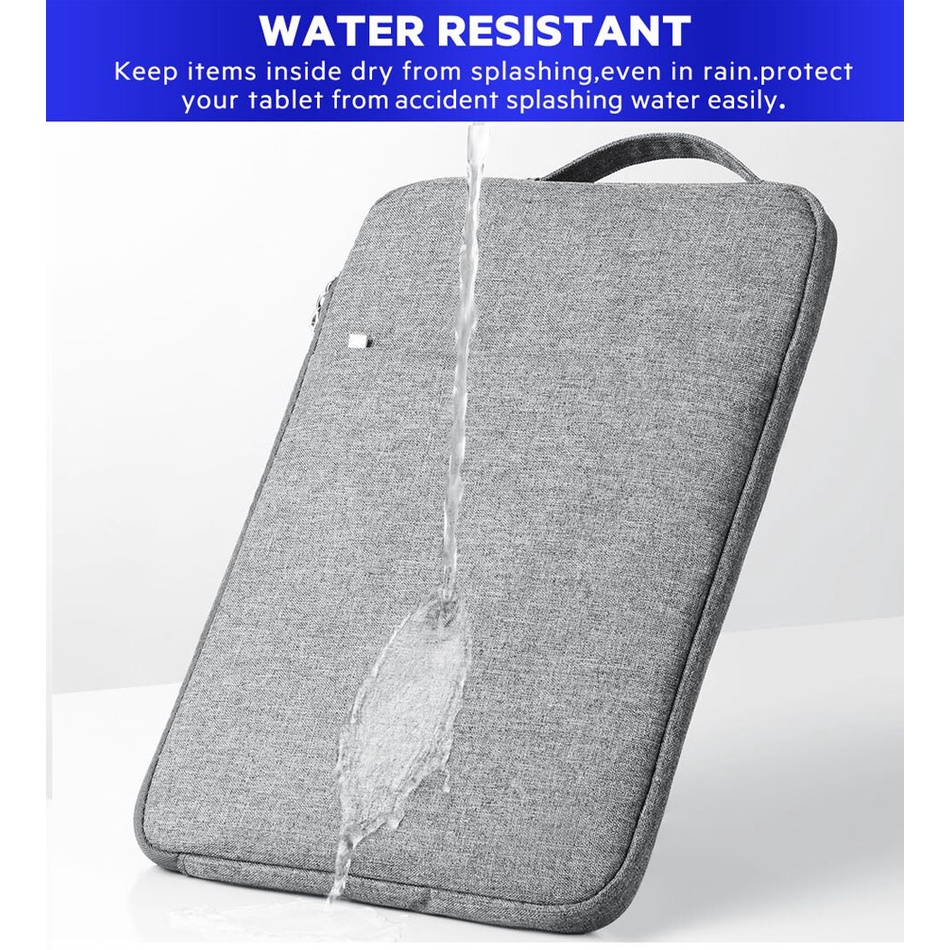 Túi đựng máy tính bảng có khóa kéo thích hợp cho ipad 2 3 4 10.2 9th gen/ipad pro 12.9 11 2020 10.5 9.7 air 4 3 2 2021