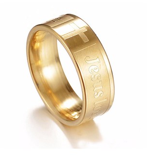 NHẪN JESUS NHẪN CHÚA TITANIUM