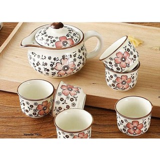 BỘ ẤM CHÉN NHẬT HOA ĐÀO SANG TRỌNG
