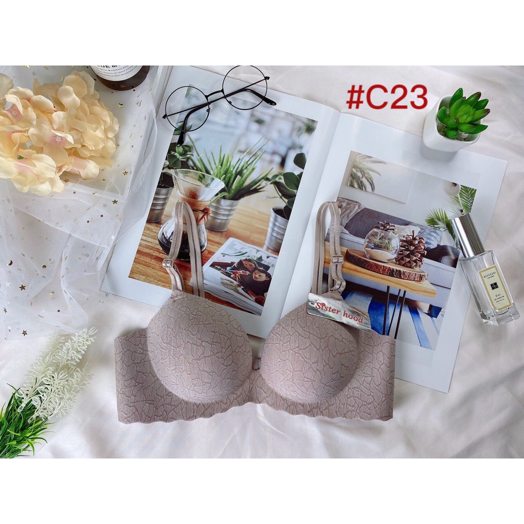 Áo ngực ko gọng siêu nâng thái lan đệm dày 5cm c32