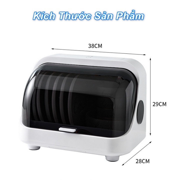 Tủ Chén Làm Khô Diệt Khuẩn Bằng Tia UV - Home and Garden