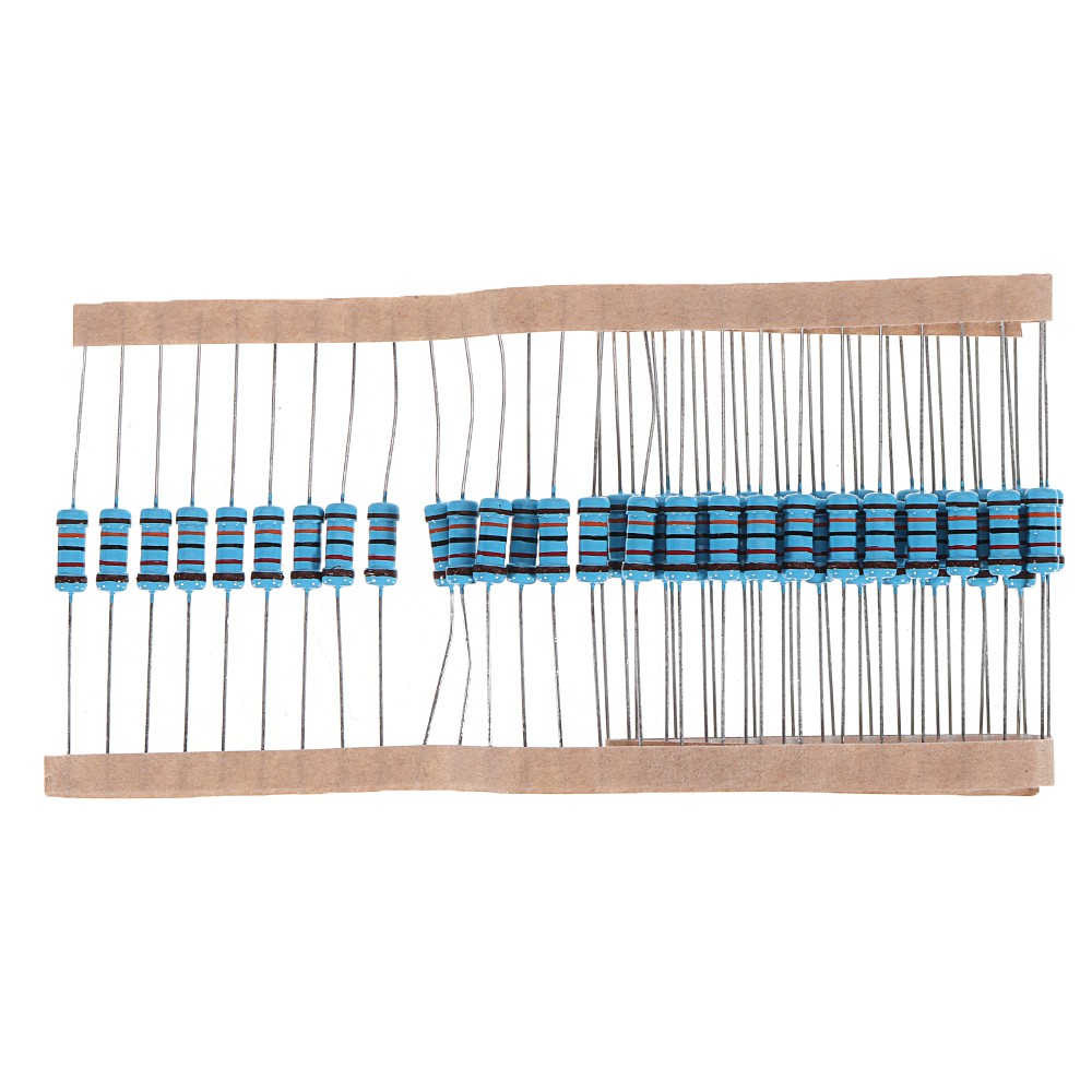 50pcs 1W 120KR Metal Film Resistor 1% 120K ohm Resistance