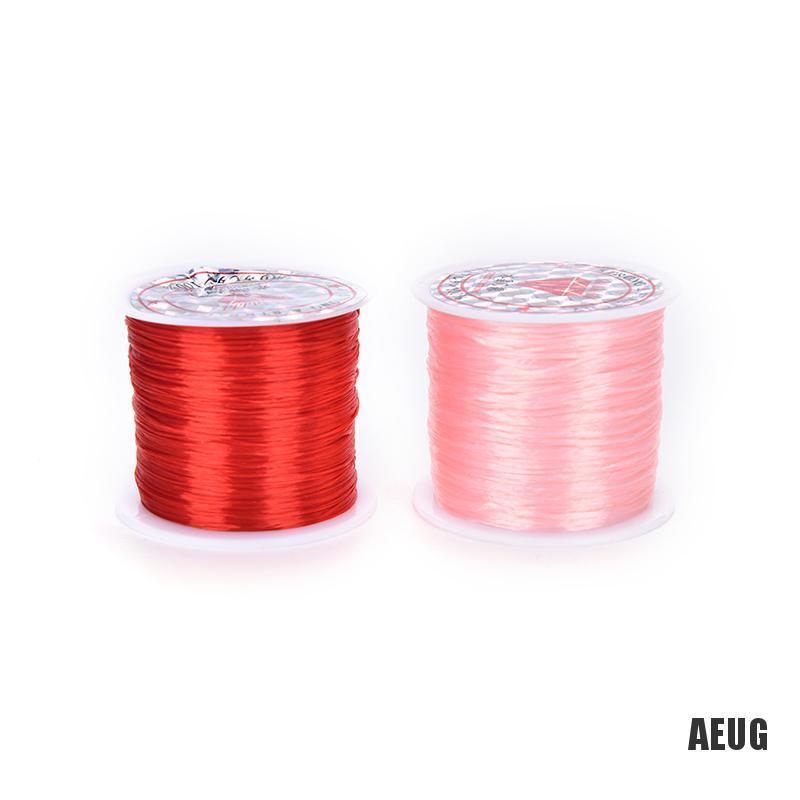 Cuộn dây thun xỏ chuỗi hạt làm trang sức 50m
