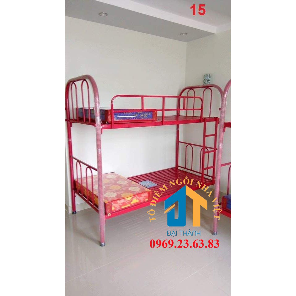 Giường tầng sắt Đại Thành 1m2x2m