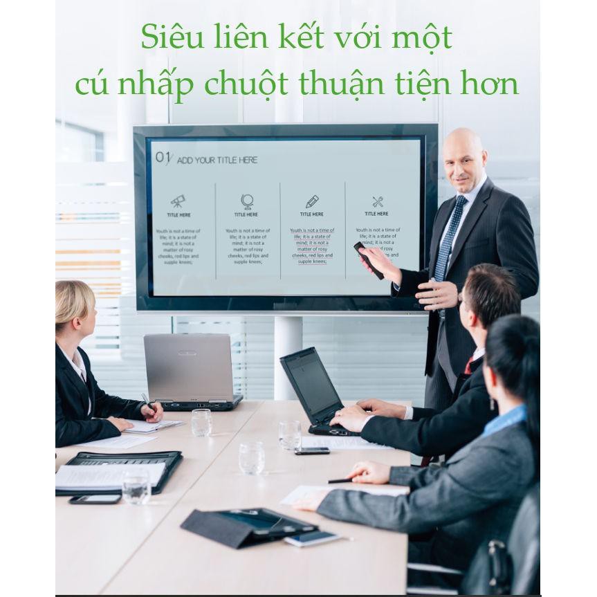 Bút trình chiếu PowerPoint Laser UGREEN 60327 không dây điều khiển từ xa 100m - Hàng Chính Hãng